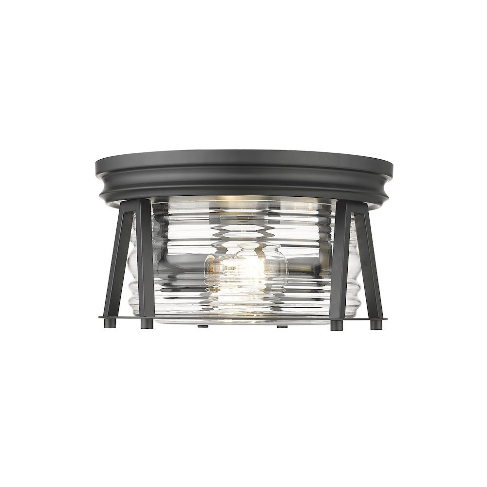 Z-Lite 2 Light Flush Mount. Picture 2