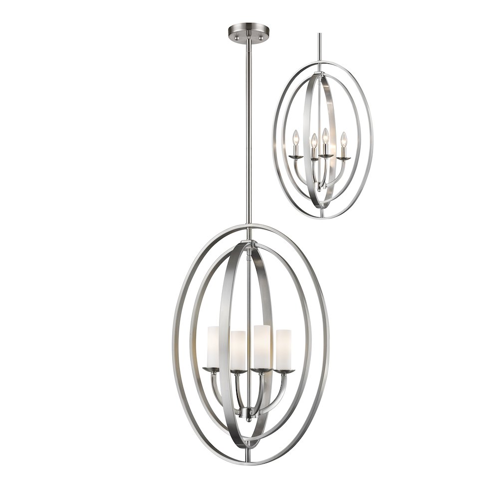 Z-Lite 4 Light Chandelier. Picture 1