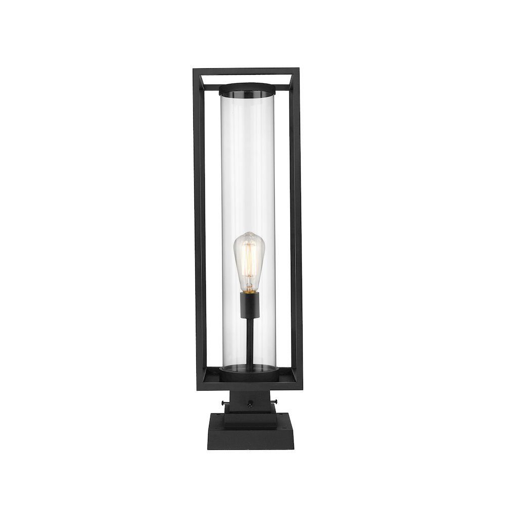 Z-Lite 1 Light Outdoor Pier Mounted Fixture. Picture 2