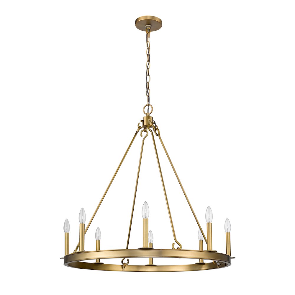 Z-Lite 8 Light Chandelier. Picture 5