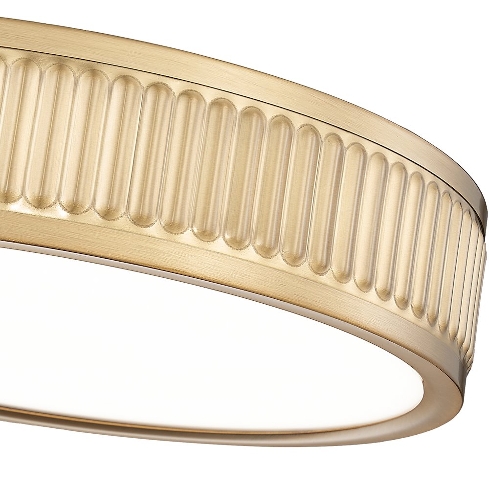 Z-Lite 1 Light Flush Mount. Picture 4