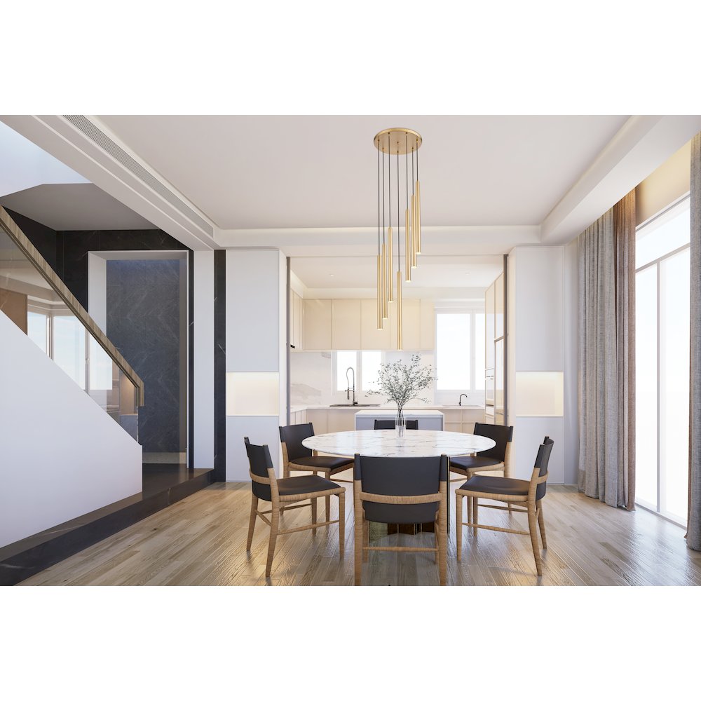 Z-Lite 7 Light Chandelier. Picture 6