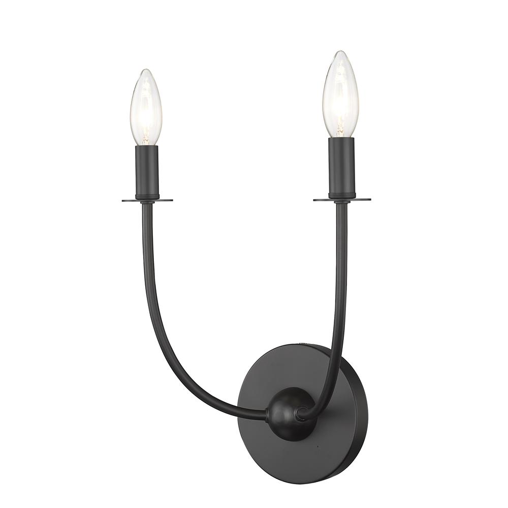 2 Light Wall Sconce. Picture 2