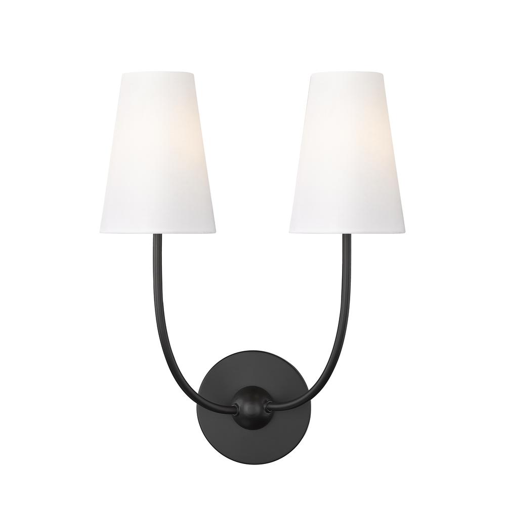 2 Light Wall Sconce. Picture 3
