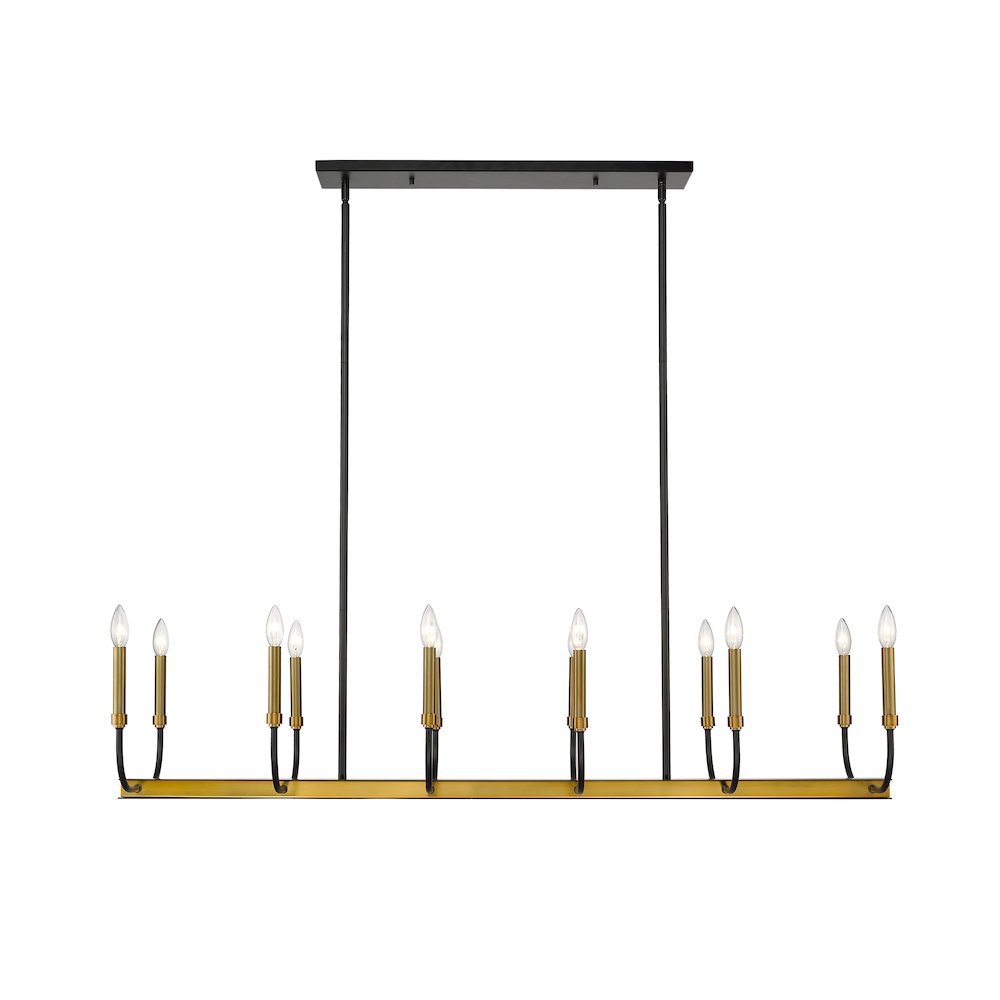 Z-Lite 12 Light Linear Chandelier. Picture 2