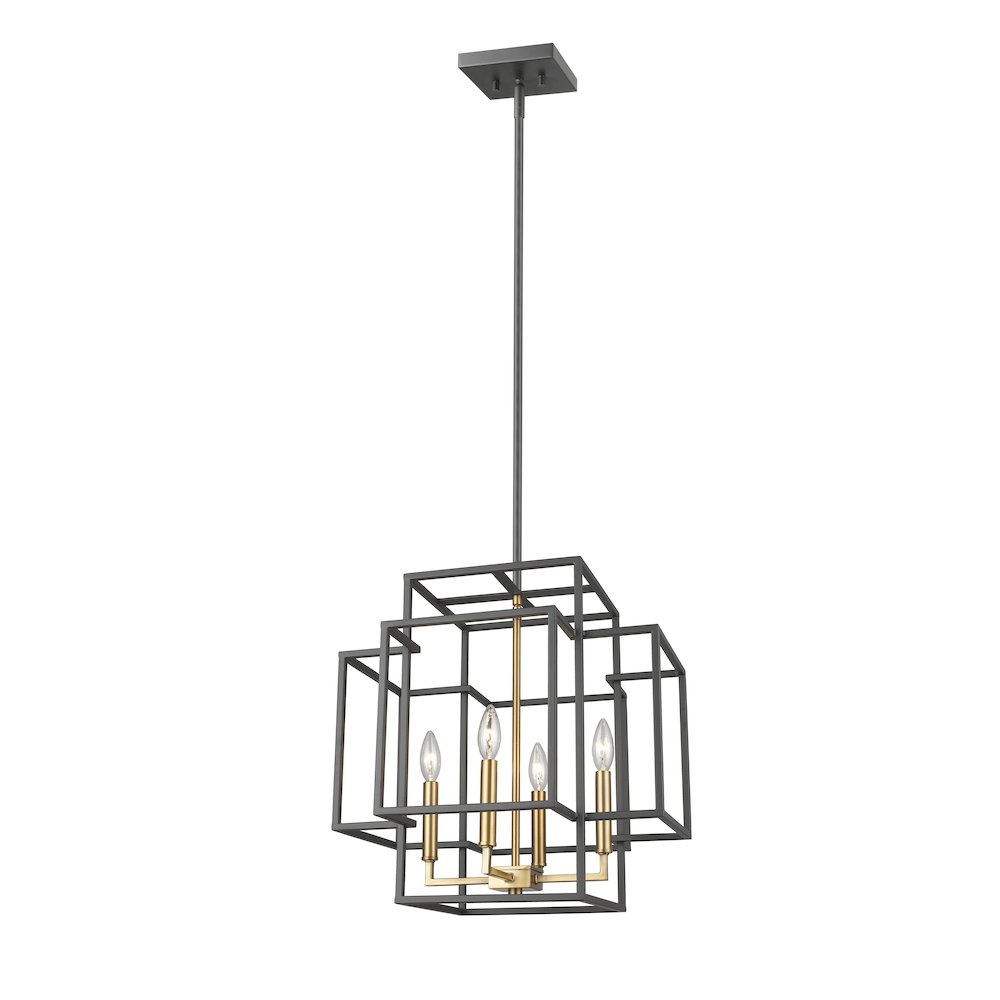 Z-Lite 4 Light Chandelier. Picture 3