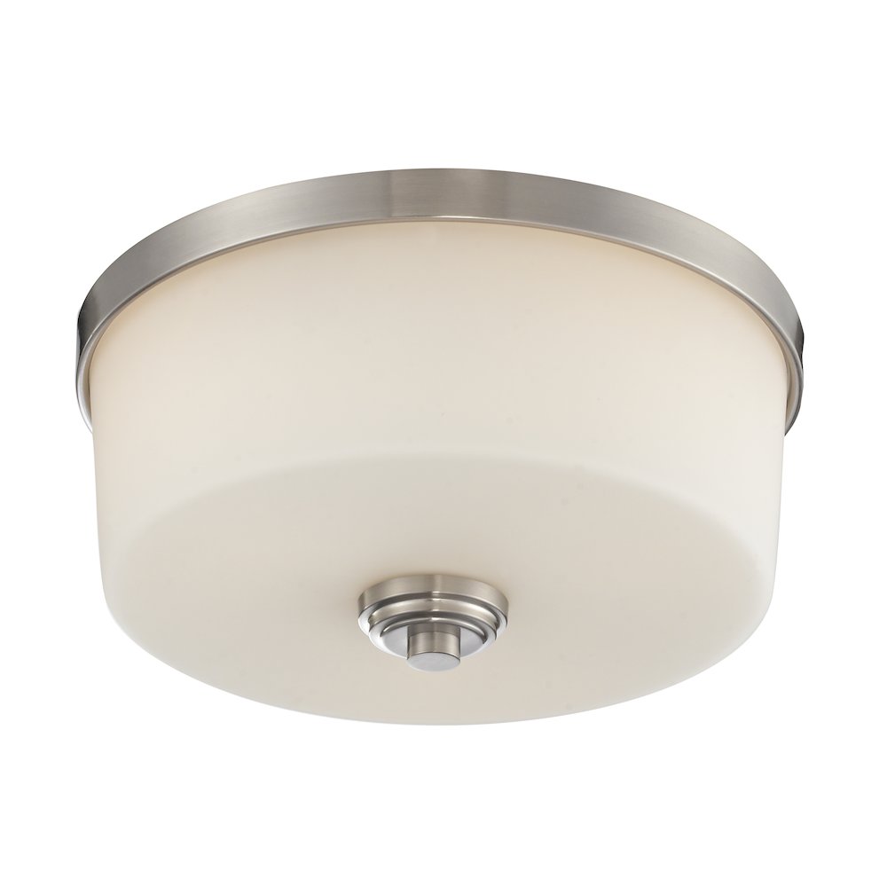 Z-Lite 3 Light Flush Mount. Picture 1