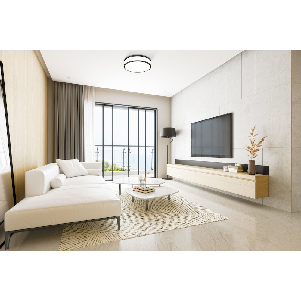 Z-Lite 1 Light Flush Mount. Picture 6