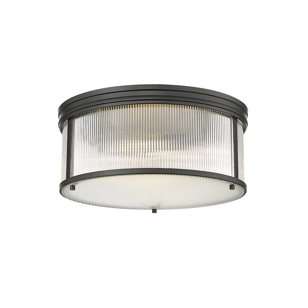 Z-Lite 4 Light Flush Mount. Picture 2