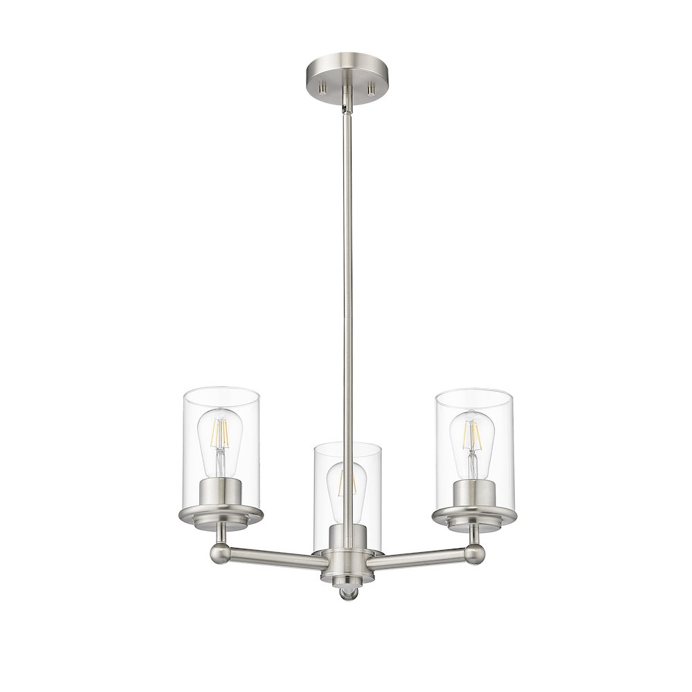 Z-Lite 3 Light Chandelier. Picture 5