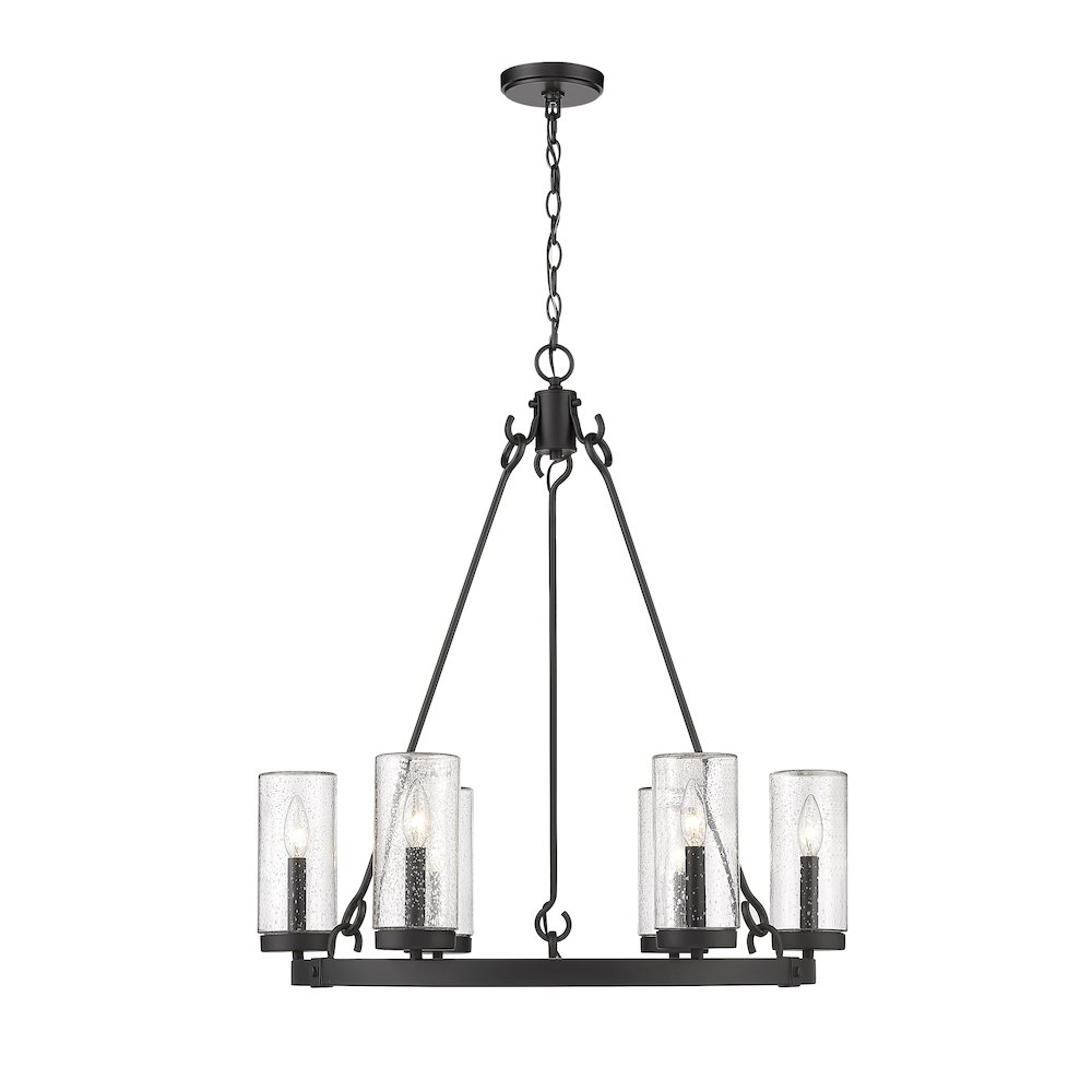 Z-Lite 6 Light Outdoor Chandelier. Picture 2