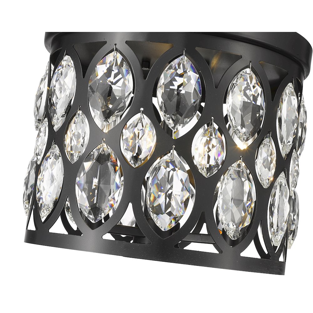 Z-Lite 3 Light Flush Mount. Picture 4