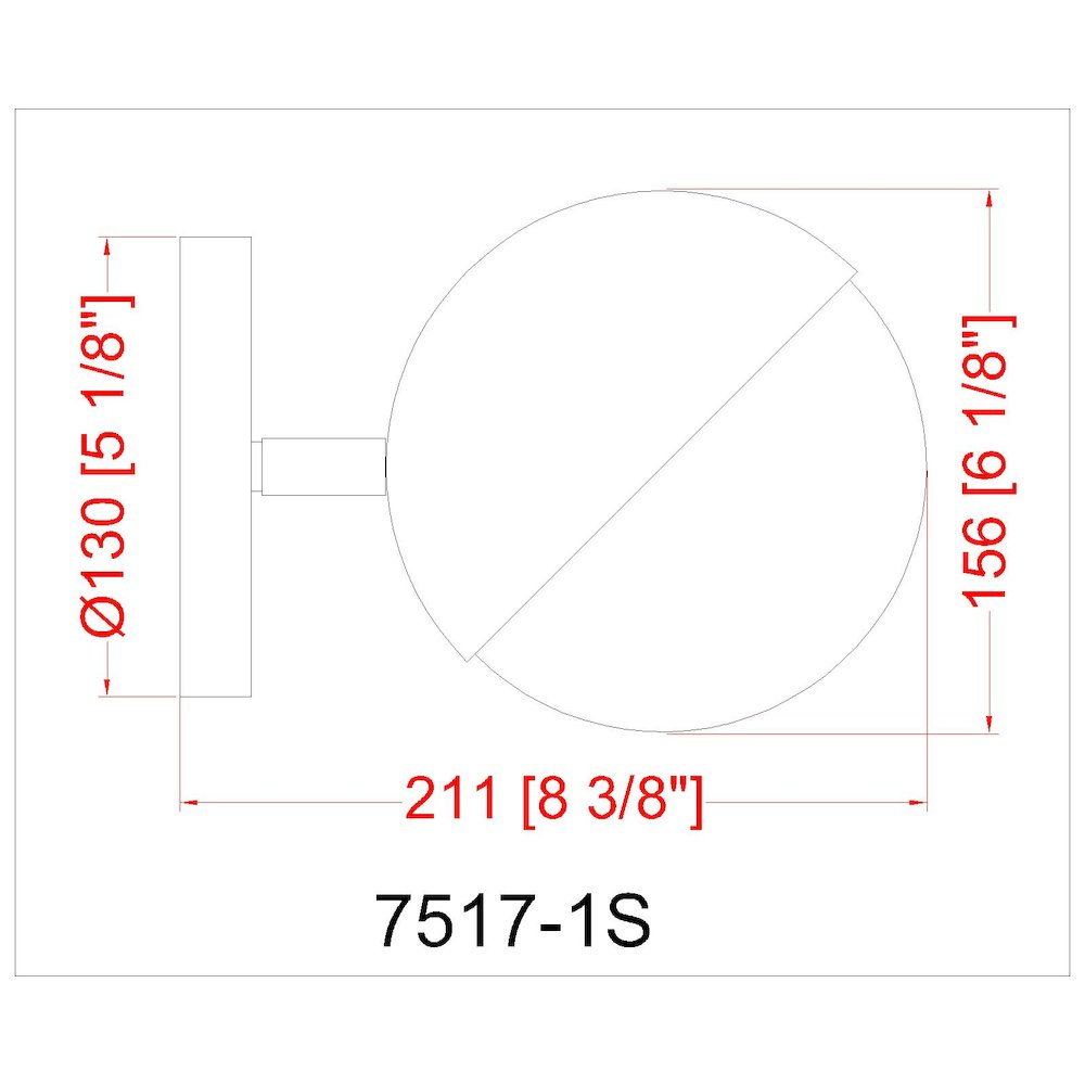 Z-Lite 1 Light Wall Sconce. Picture 8