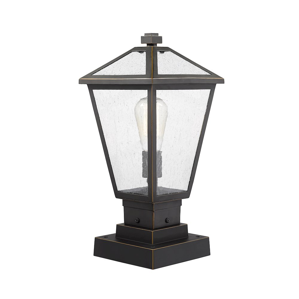 Z-Lite 1 Light Outdoor Pier Mounted Fixture. Picture 4
