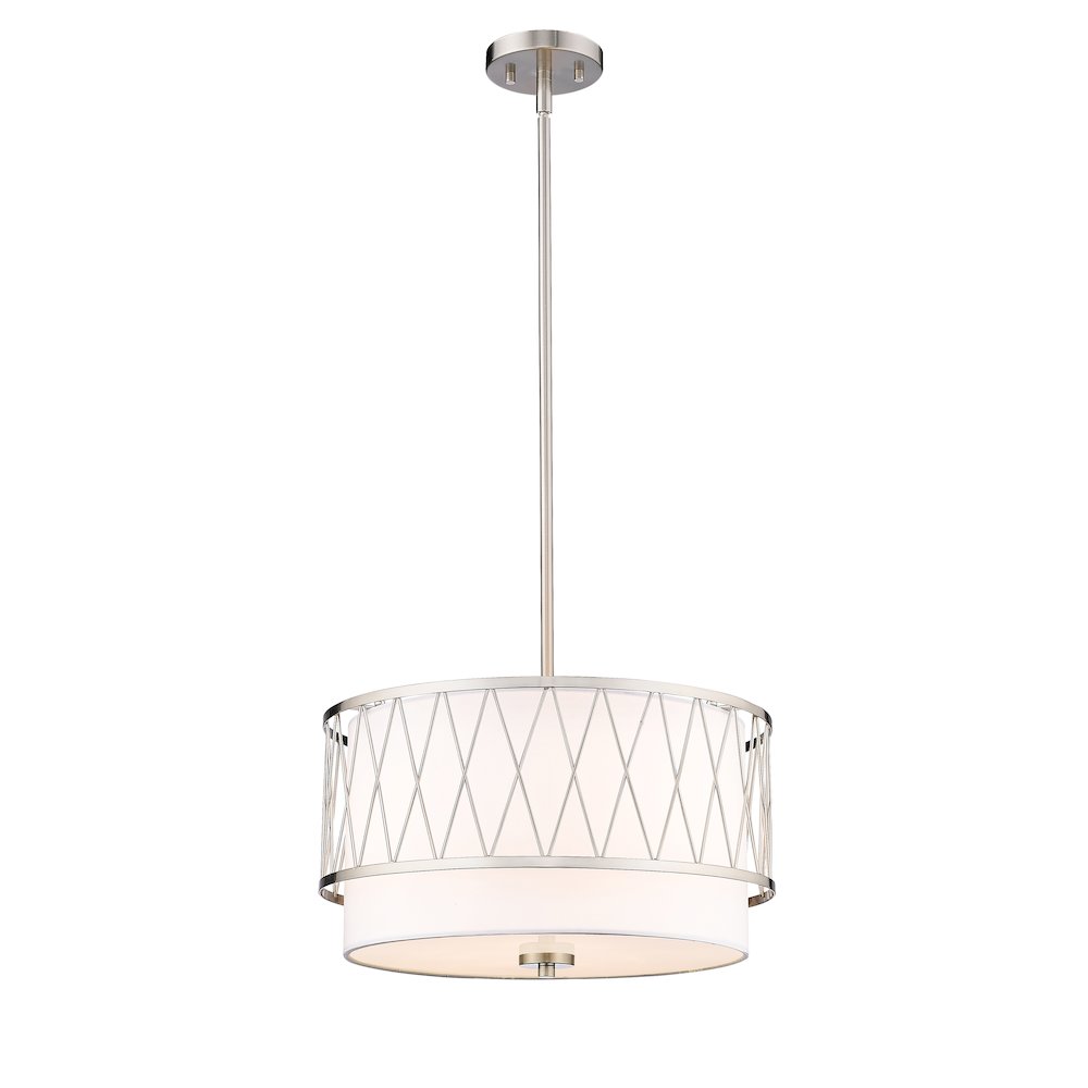 Z-Lite 3 Light Pendant. Picture 1