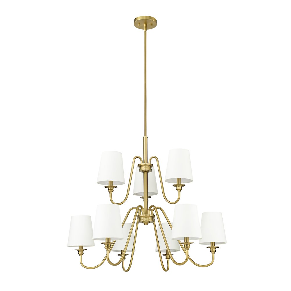 Z-Lite 9 Light Chandelier. Picture 5
