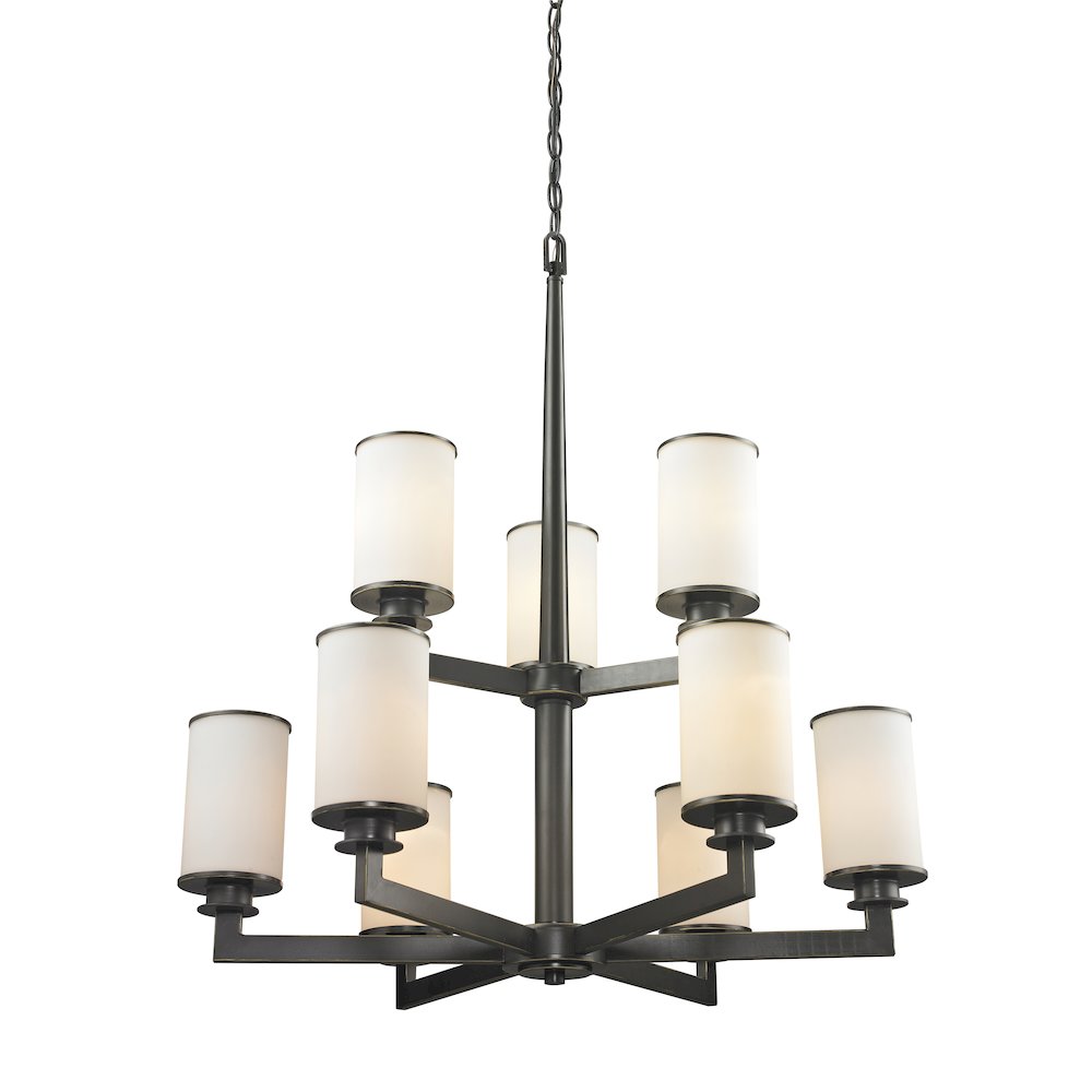 Z-Lite 9 Light Chandelier. Picture 1