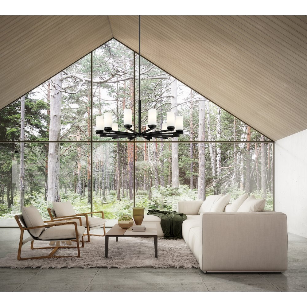 12 Light Chandelier. Picture 6