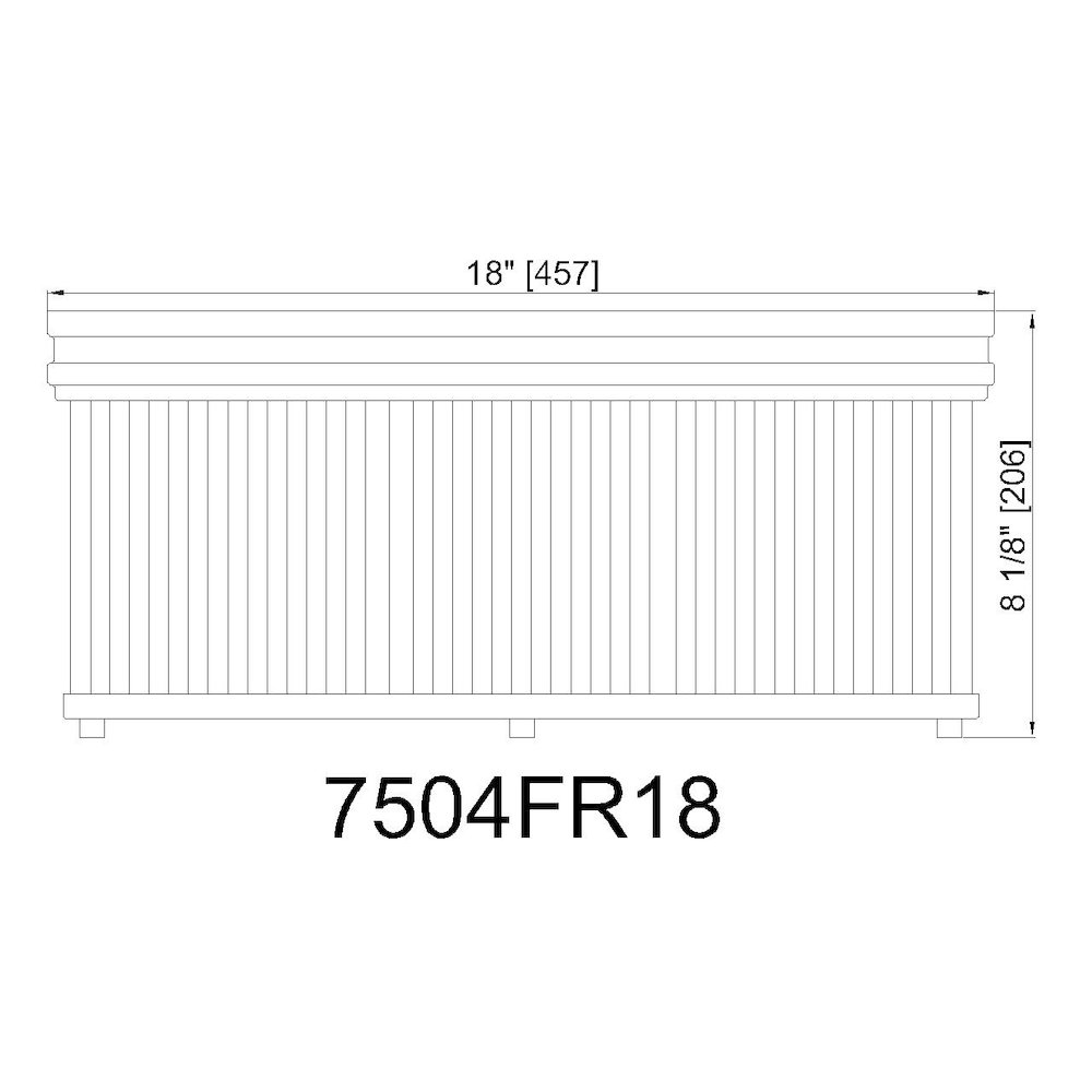 Z-Lite 4 Light Flush Mount. Picture 8