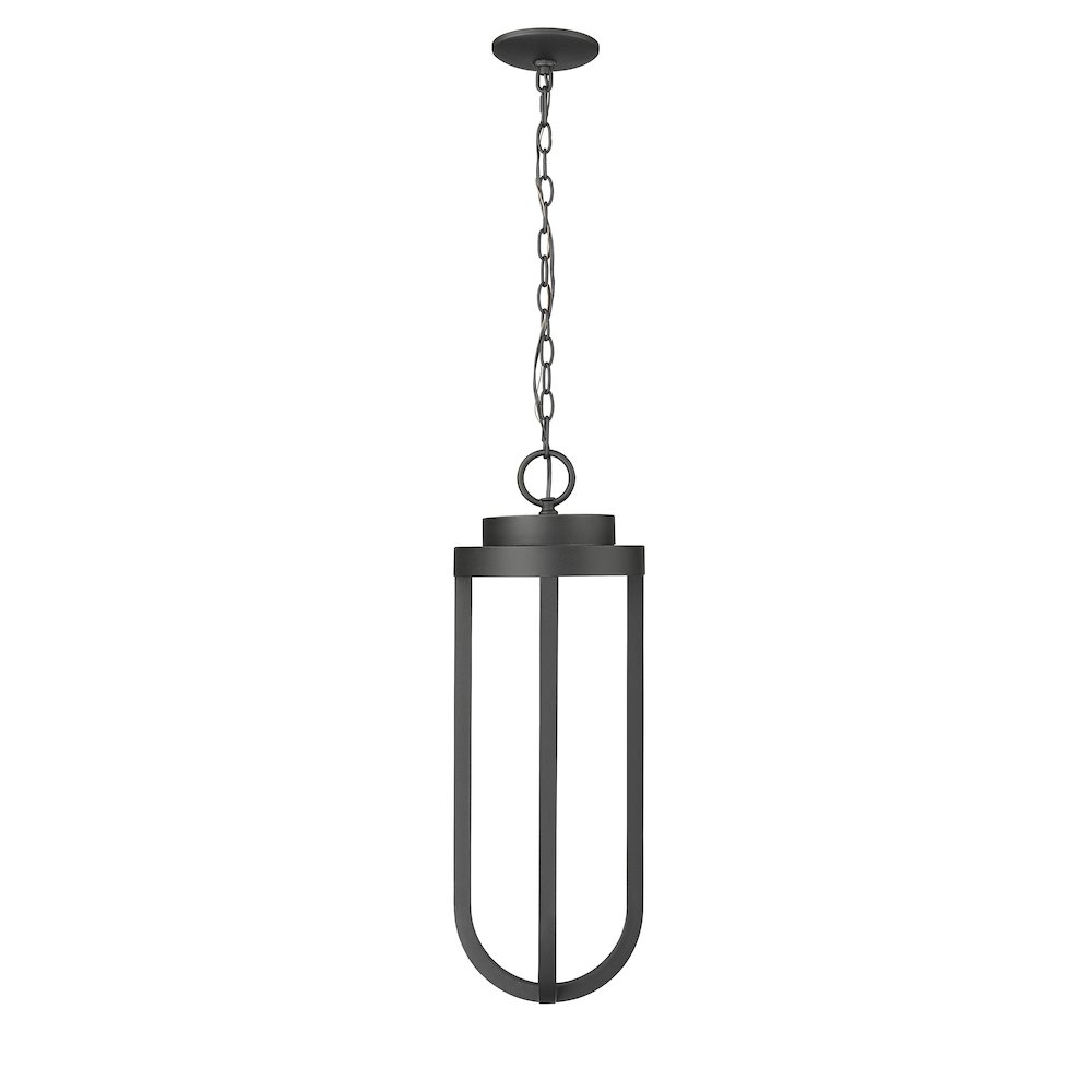 Z-Lite 1 Light Outdoor Chain Mount Ceiling Fixture. Picture 2