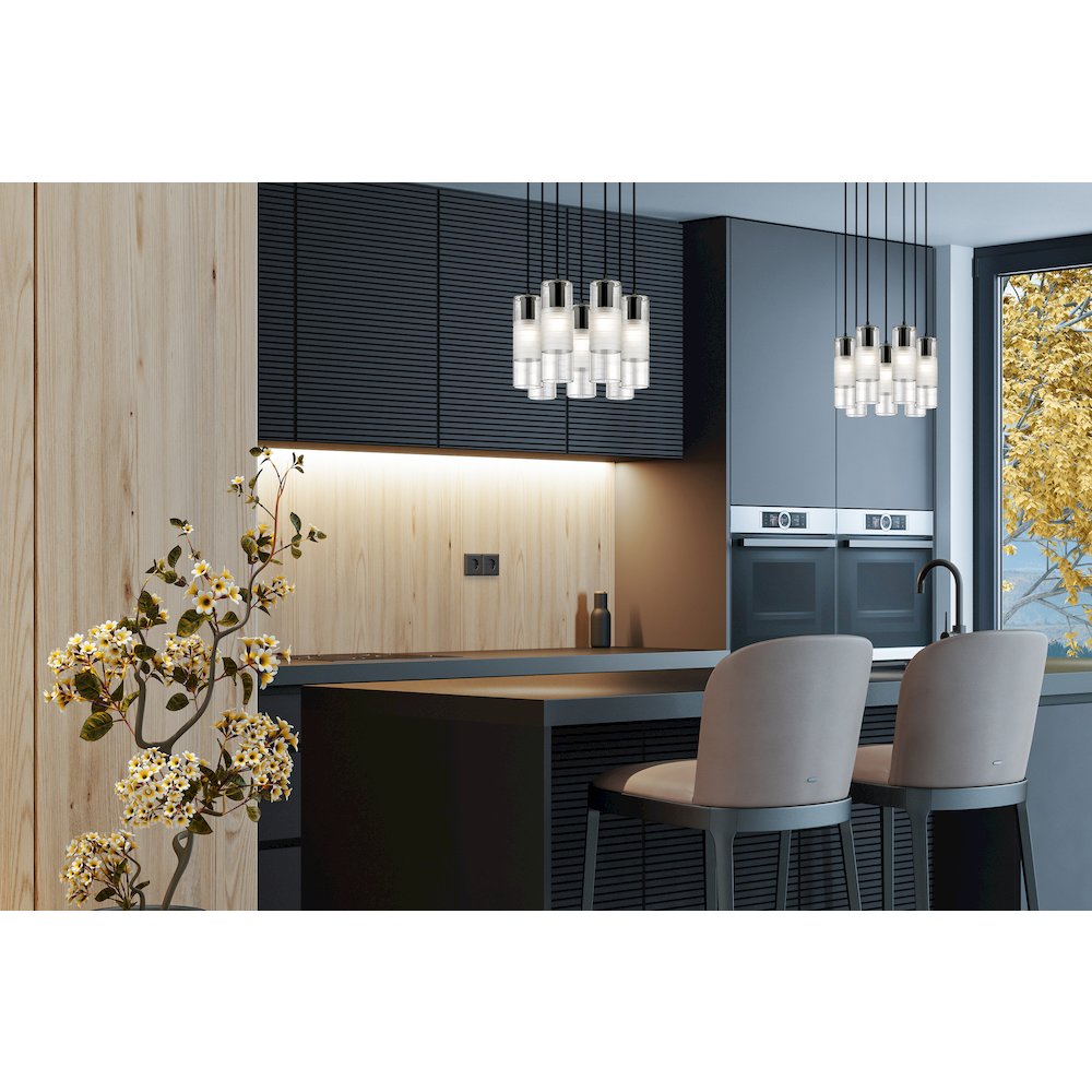Z-Lite 7 Light Chandelier. Picture 6