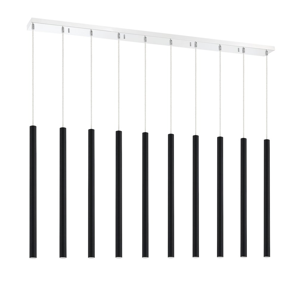 Z-Lite 10 Light Linear Chandelier. Picture 5