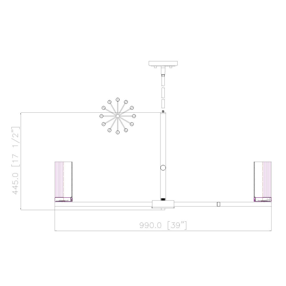 12 Light Chandelier. Picture 8