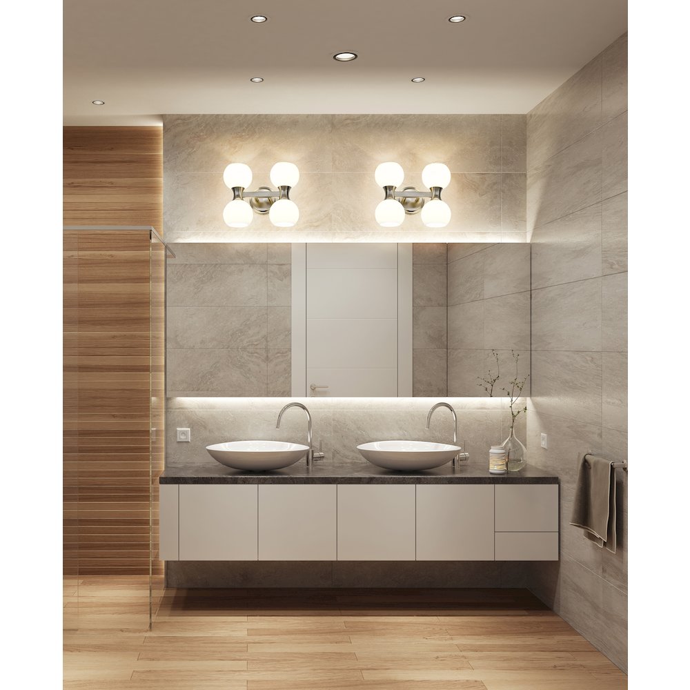 Z-Lite 4 Light Vanity. Picture 6