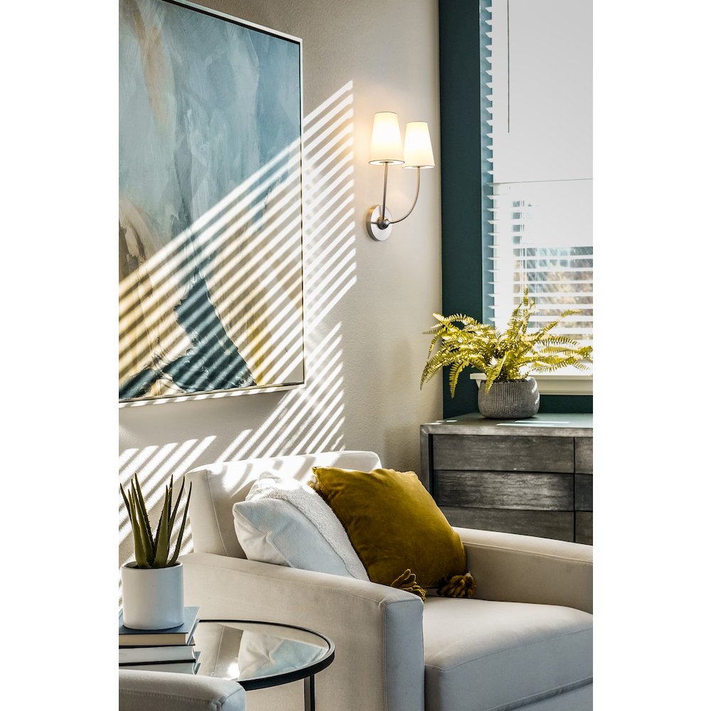 Z-Lite 2 Light Wall Sconce. Picture 7