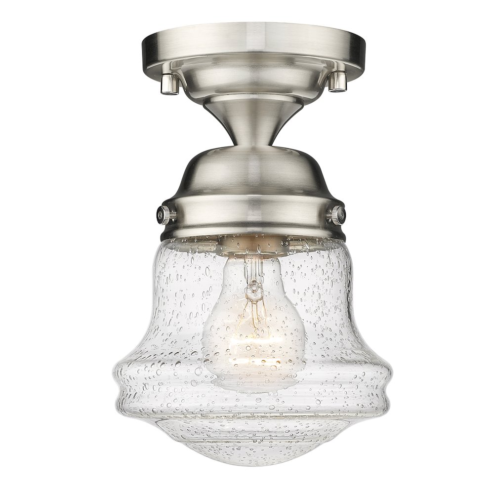 Z-Lite 1 Light Flush Mount. Picture 1