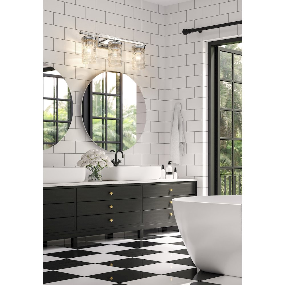 Z-Lite 3 Light Vanity. Picture 6