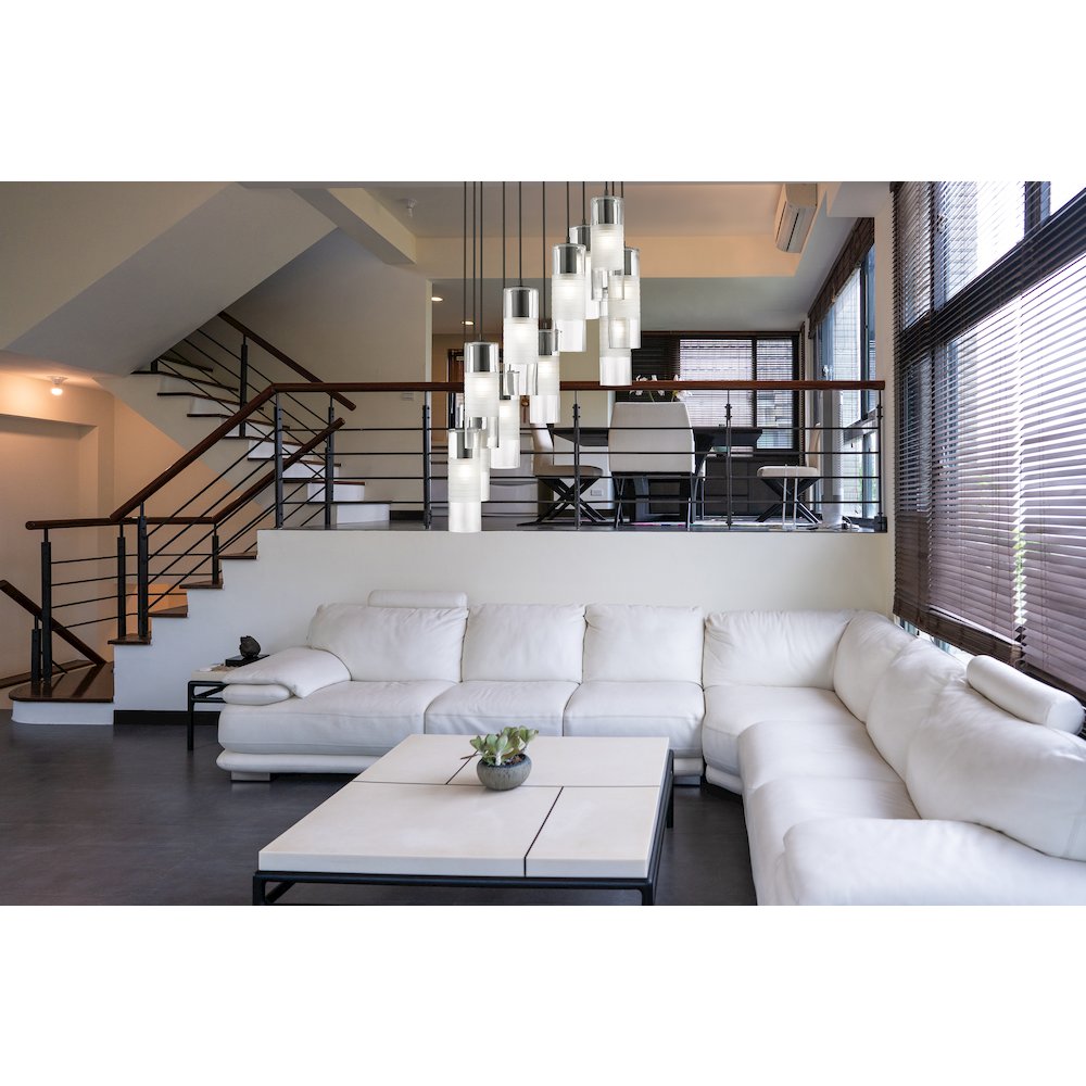 Z-Lite 11 Light Chandelier. Picture 7