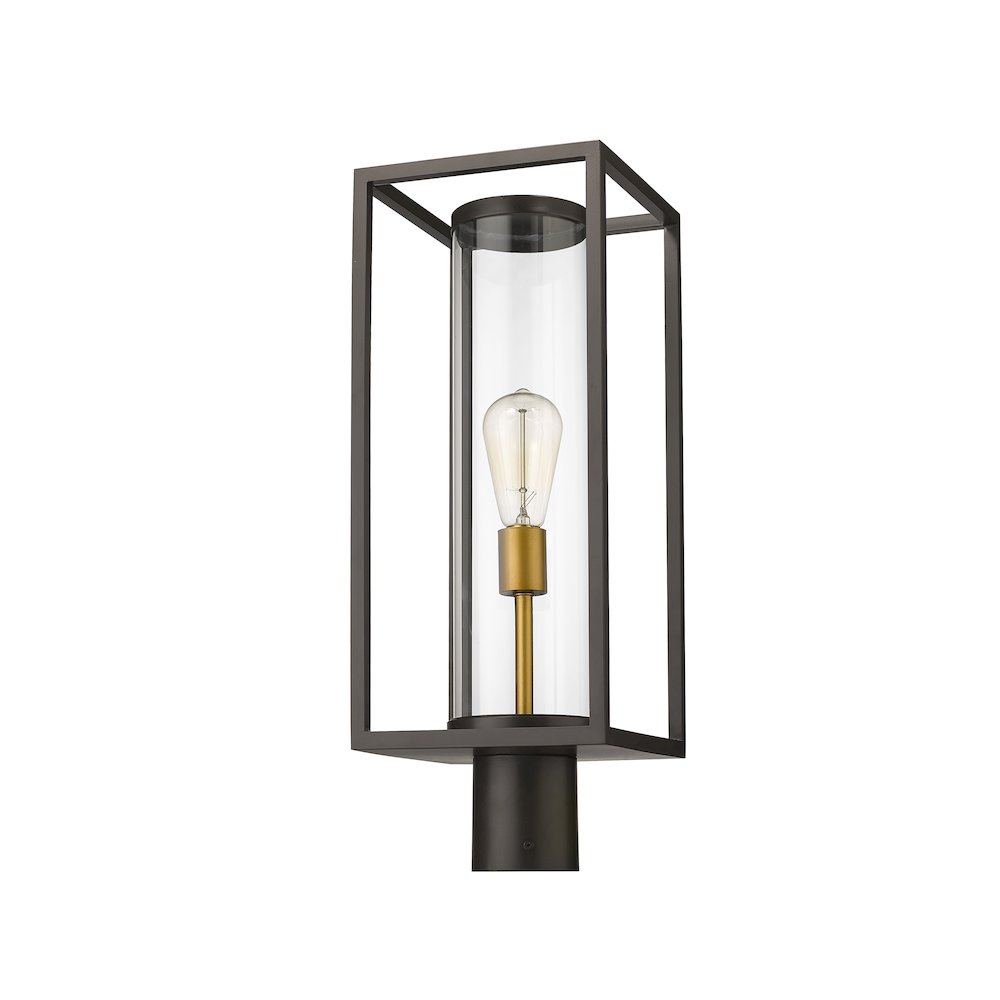 Z-Lite 1 Light Outdoor Post Mount Fixture. Picture 5