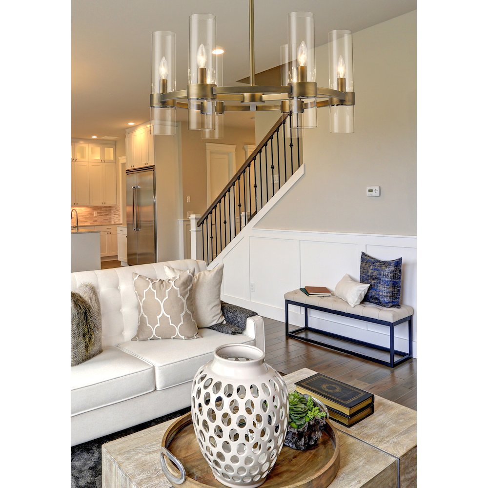 Z-Lite 6 Light Chandelier. Picture 6
