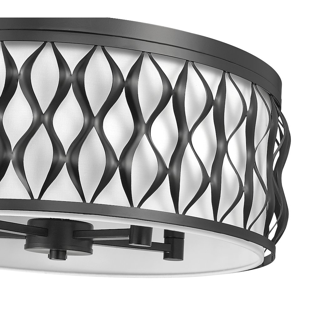 Z-Lite 5 Light Flush mount. Picture 4