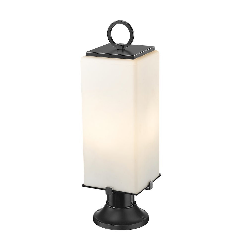 Z-Lite 2 Light Outdoor Pier Mounted Fixture. Picture 3