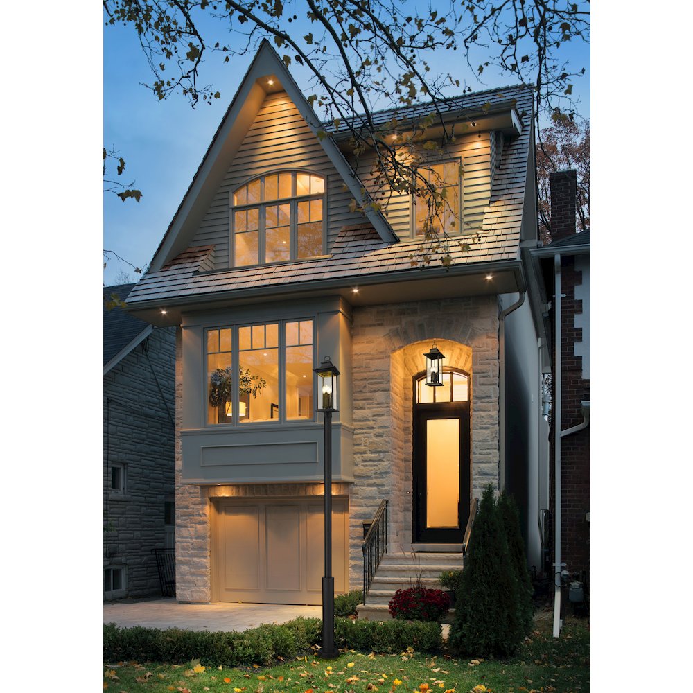 Z-Lite 4 Light Outdoor Post Mounted Fixture. Picture 7
