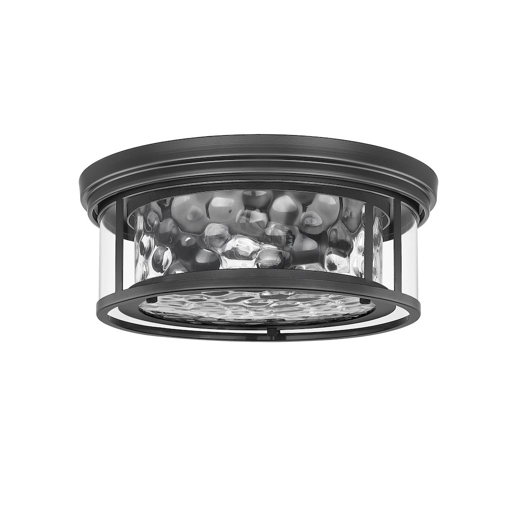 Z-Lite 3 Light Flush Mount. Picture 5