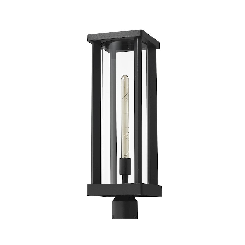 Z-Lite 1 Light Outdoor Post Mount Fixture. Picture 5