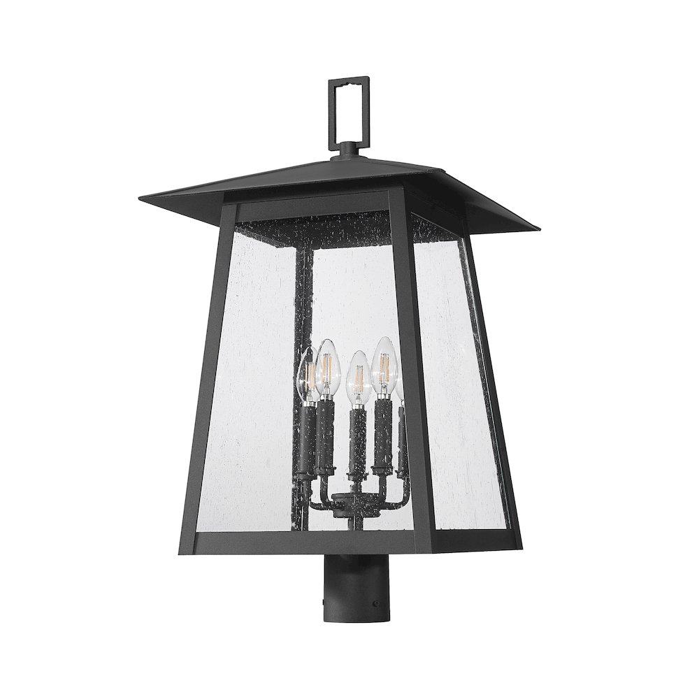 Z-Lite 5 Light Outdoor Post Mount Fixture. Picture 5