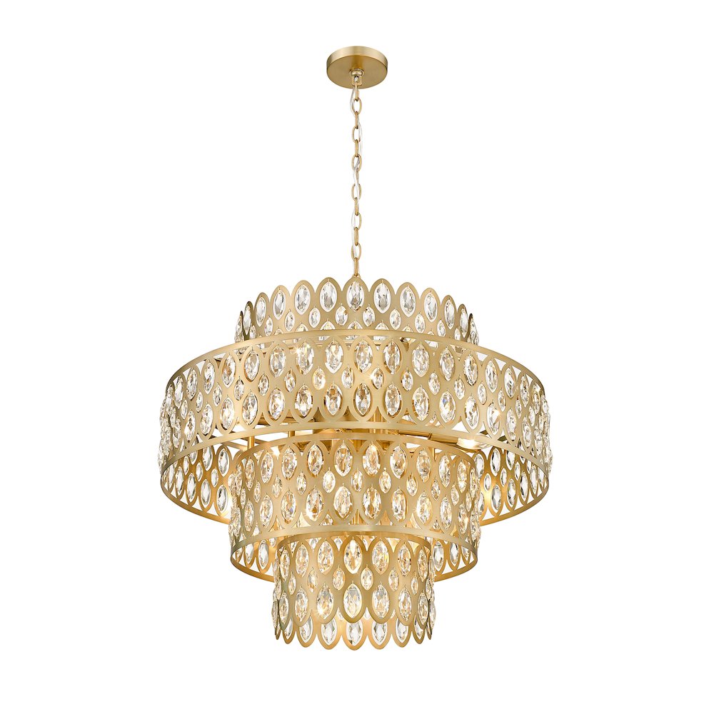 Z-Lite 13 Light Chandelier. Picture 2