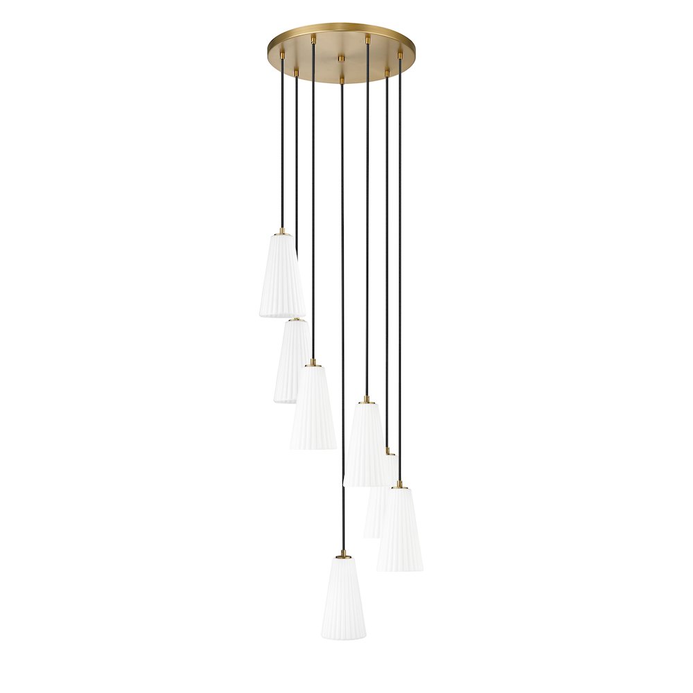 Z-Lite 7 Light Chandelier. Picture 5