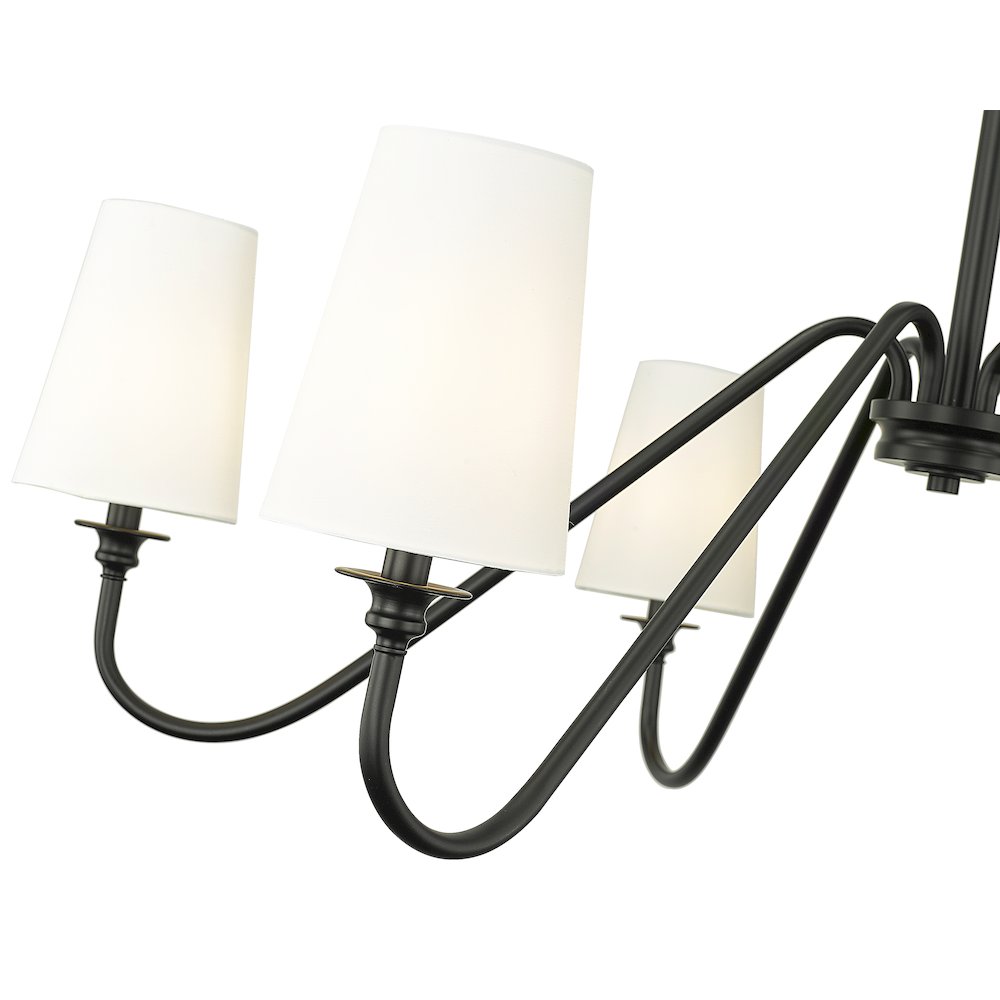 Z-Lite 6 Light Chandelier. Picture 4