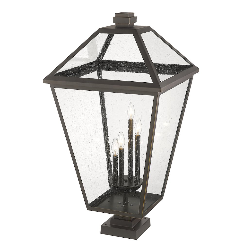 Z-Lite 4 Light Outdoor Pier Mounted Fixture. Picture 3