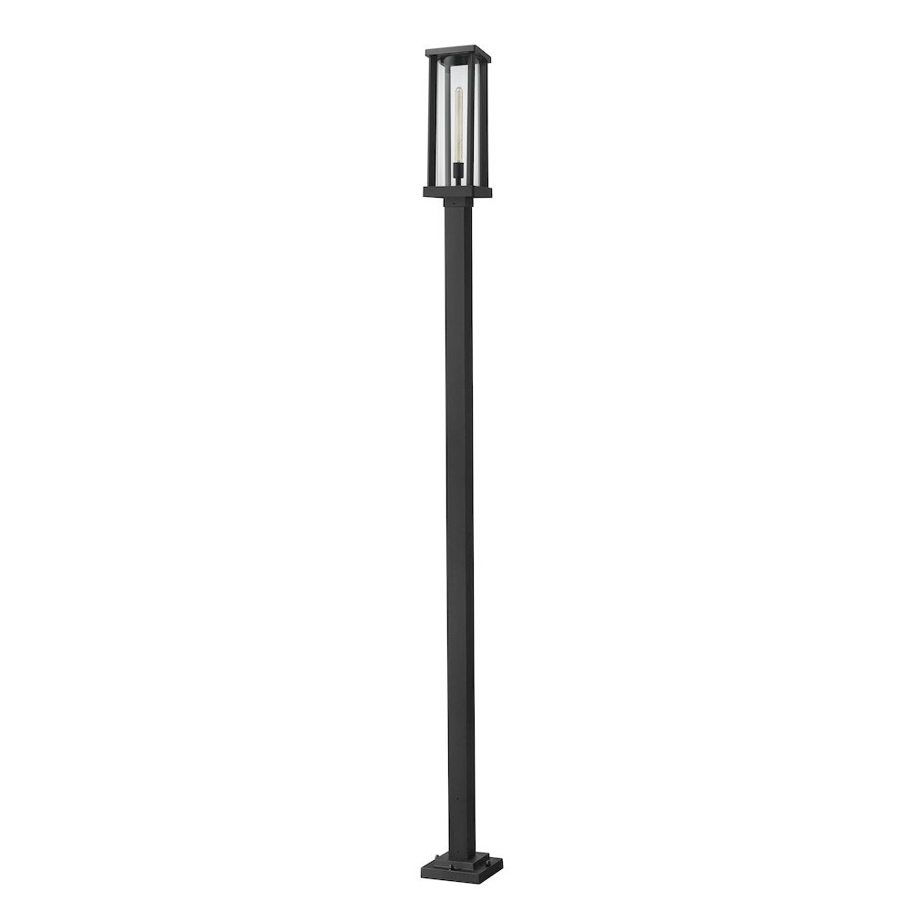 Z-Lite 1 Light Outdoor Post Mounted Fixture. Picture 3