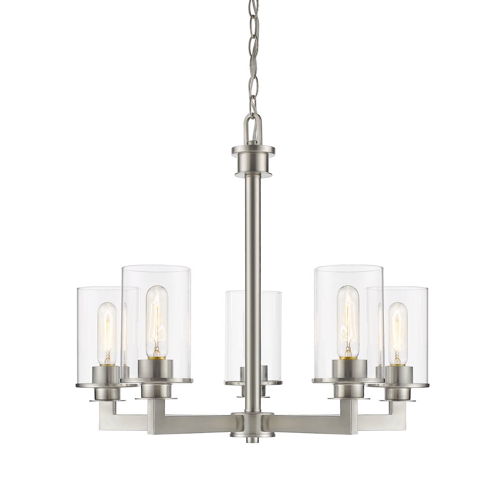 Z-Lite 5 Light Chandelier. Picture 3