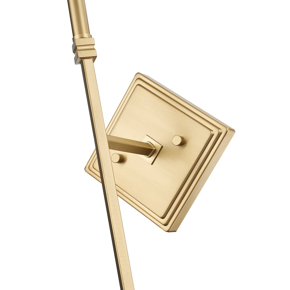 Z-Lite 1 Light Wall Sconce, Modern Gold. Picture 4