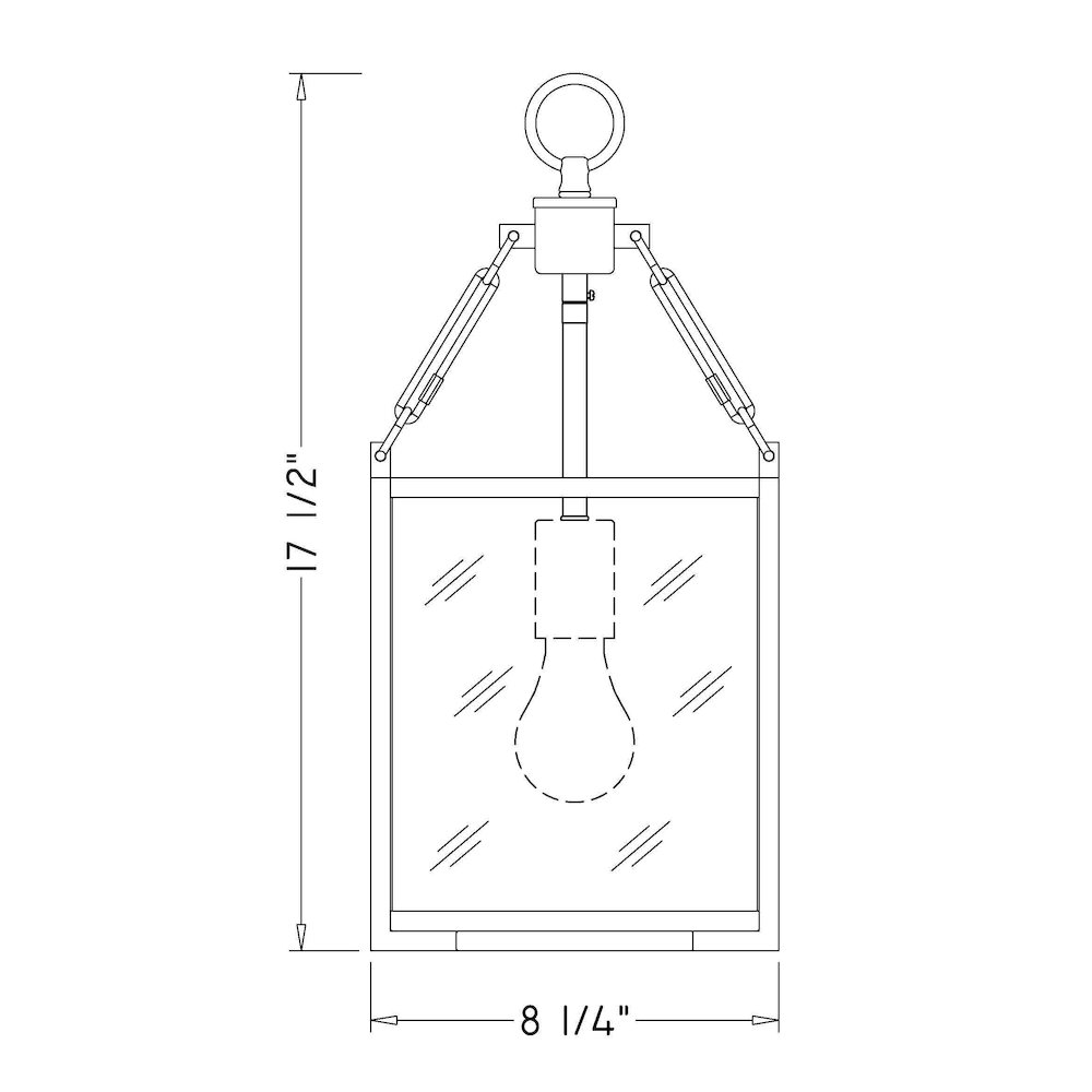 Z-Lite 1 Light Pendant. Picture 8