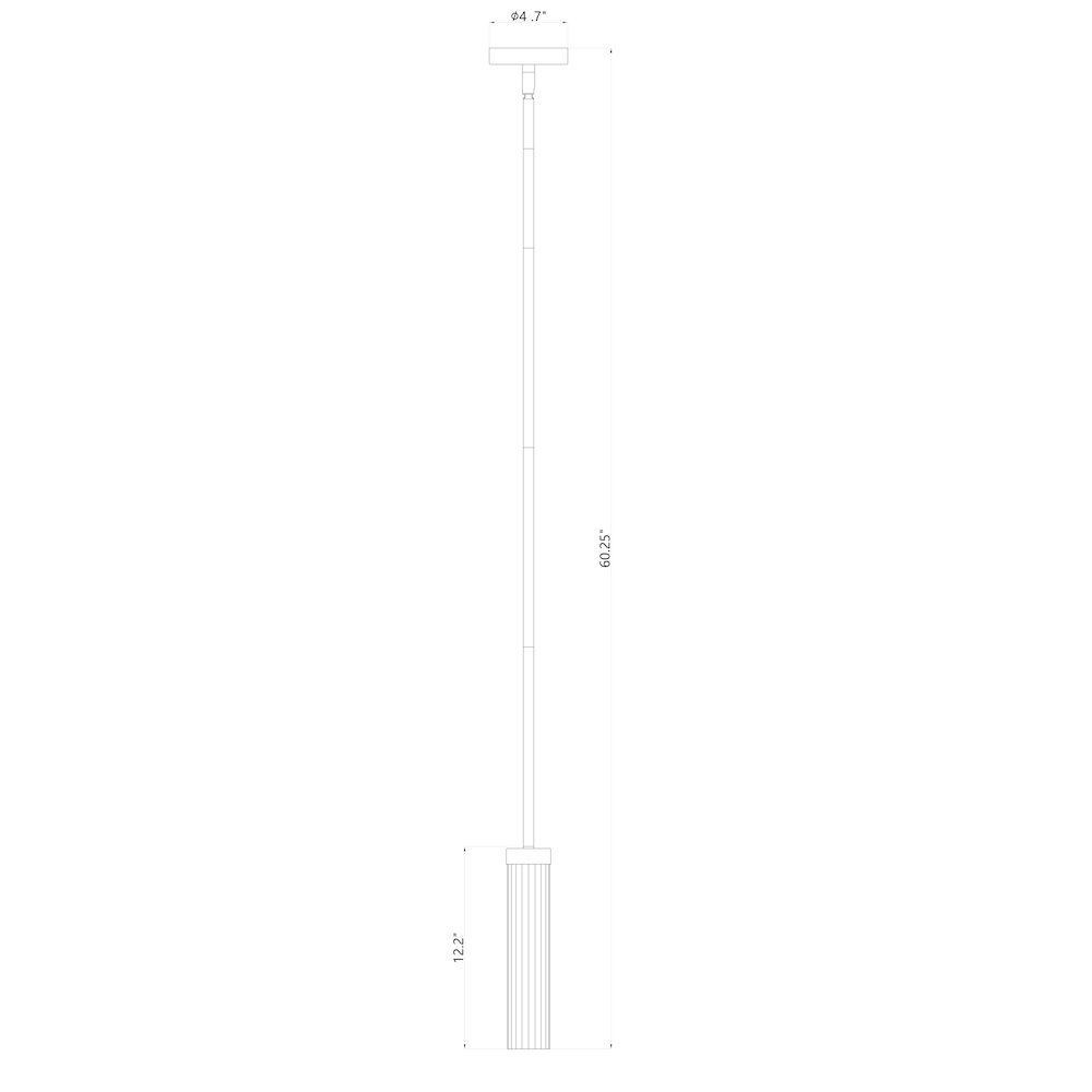 Z-Lite 1 Light Pendant. Picture 8