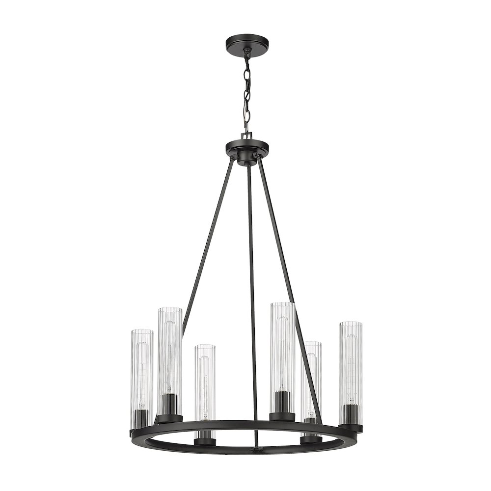 Z-Lite 6 Light Chandelier. Picture 5